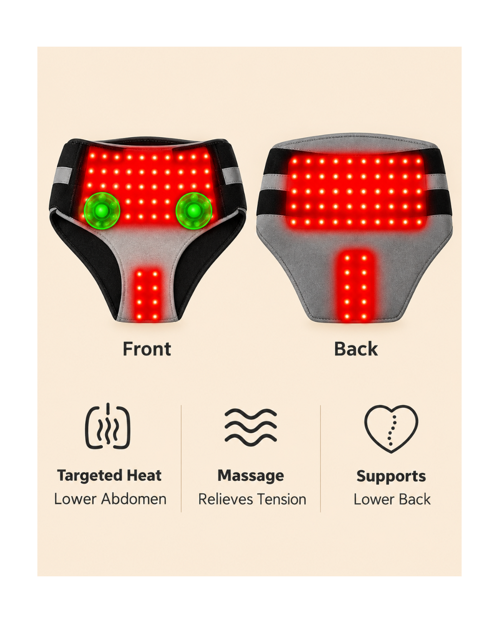Veynnelle Heat & Massage Comfort Wrap